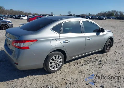 2014 Nissan Sentra Fe+ S/Fe+ Sv/S/Sl/Sr/Sv из США, поврежденный, VIN 3N1AB7AP0EY229507